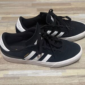 Adidas Black and White Womens Sneakers